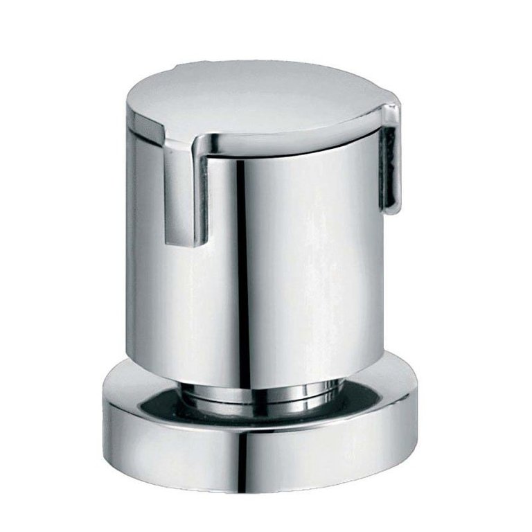 Acabamento para registro base Deca 1/2" Riva cromado Docol