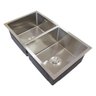 Cuba Cozinha Quadrada em Aço inox 304 Escovado 75 x 41 cm - 3