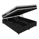 Ver imagem 2 de Cama Box Baú Queen Espuma D45 Black e White Air Castor