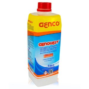Genquest Inibidor De Manchas Incrustações Piscinas 1lt Genco