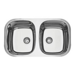 Cuba de embutir Tramontina Isis 2C 34 BL em Aço Inox Alto Brilho 72x40 cm - 94030202 - 1