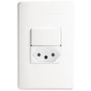 Ver imagem 1 de Interruptor Paralelo + Tomada 2P + T 10A 250V 4x2 Zeffia - 680114 - PIAL INTER.PARALELO+TOMADA 2P+T 