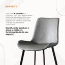 Ver imagem 2 de Kit Cadeira de Jantar Basic 4 Unidades White Arrow Cinza