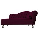Ver imagem 1 de Diva Recamier Diana 185cm Lado Esquerdo Suede - Doce Sonho Móveis