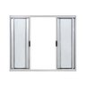 Janela de Alumínio 4 Folhas Plus 100x120cm Branco Liso Ebel - 1
