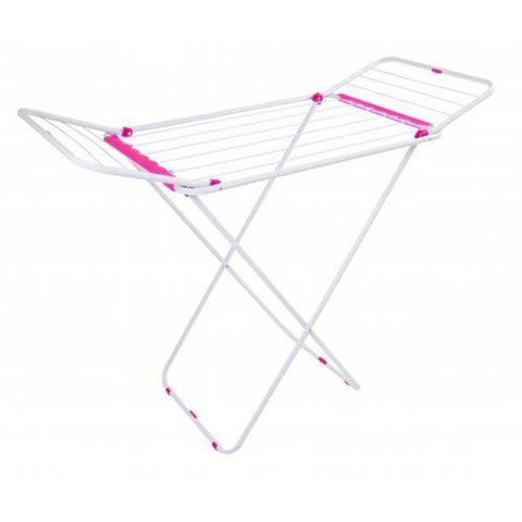 Varal de Chão com abas Bari Secalux - Branco