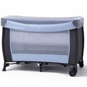 Ver imagem 3 de Berço de Bebê Portátil Zooper Azul com Trocador Mosquiteiro Bolsa e Caixa Musical Som e Luz Dobrável