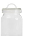 Ver imagem 4 de Pote de Vidro 800ml com Alça na Tampa Redondo - Mozcada