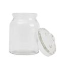 Ver imagem 3 de Pote de Vidro 800ml com Alça na Tampa Redondo - Mozcada