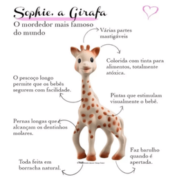 Mordedor Para Bebe Girafinha Sophie La Girafe Original - 4