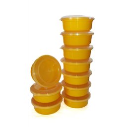 Pote Pequeno Vasilhas de Plástico Pequena Kit com 10 Em - 1 Pote Pequeno Vasilhas de Plástico Pequena Kit com 10 Em - 1