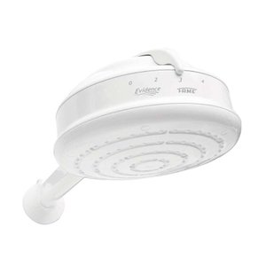 Chuveiro elétrico Ducha Evidence 220V 6800W branco Fame