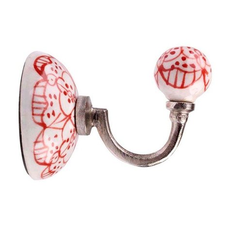 Cabide de Cerâmica 3082 Vermelho Le Souk