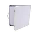 Ver imagem 6 de Kit Mesa Dobrável Portátil que Vira Maleta de Alúminio 120x60cm com 4 Banquinhos Dobráveis