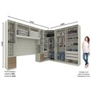 Ver imagem 5 de Quarto Modulado Completo Henn Seletto 5 Peças Areia-jequitiba
