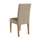 Ver imagem 6 de Kit 8 Cadeiras de Jantar Jade MDF Suede Bege Pallazio