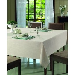 Toalha de Mesa Passion Marfim Retangular 8 Lugares Döhler Clean Döhler - 1