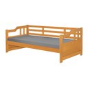 Ver imagem 1 de Sofá Cama Zurique com Colchão Mona de Madeira Maciça Imbuia