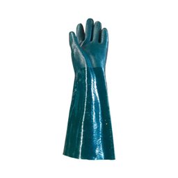 Luva Pvc Palma Áspera Verde com Forro Handschuhe Ca 1170 36cm - 3