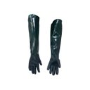Ver imagem 5 de Luva Pvc Palma Áspera Verde com Forro Handschuhe Ca 1170 36cm