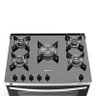 Fogão a Gás 5 Bocas Tripla Chama Automático Agile Glass Inox Atlas - 3
