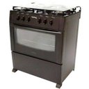 Ver imagem 1 de Fogão Braslar Top Glass Black 5 Bocas Mesa de Vidro Acendimento Automático Preto