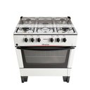 Ver imagem 3 de Fogão Sirius Plus em Aço Inox 5 Bocas Bivolt Branco Braslar