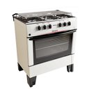 Ver imagem 2 de Fogão Sirius Plus em Aço Inox 5 Bocas Bivolt Branco Braslar