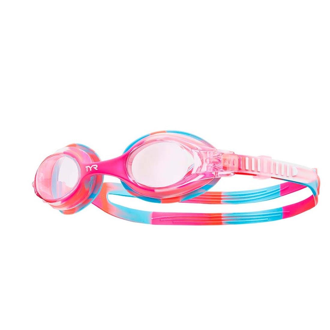 Óculos de Natação Swimple Tie Dye Kids Fit TYR - Azul/Verde - 6