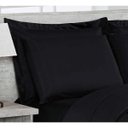 Ver imagem 5 de Kit Edredom Dupla Face Casal Padrão Confortable + Jogo de Lençol - 06 Peças - Preto