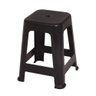 Banqueta de Plástico Resistente Área Externa Mor Preto - 1