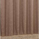 Ver imagem 6 de Cortina Diplomata 3,00m x 2,70m Tecido Jacquard - Floral Caqui