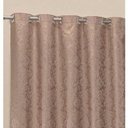 Ver imagem 2 de Cortina Diplomata 3,00m x 2,70m Tecido Jacquard - Floral Caqui