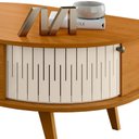 Ver imagem 6 de Mesa de Centro para Sala 90cm Indy Z10 Off/cinamomo - Mpozenato