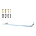 Ver imagem 1 de Arara P/ Roupas 1 Metro Aço Reforçado Moderno Cabideiro Suporte Alta Resistência Durabilidade