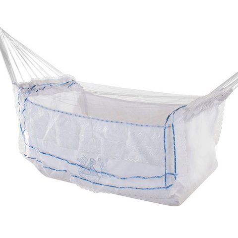 Rede de Dormir e Descanso Infantil Berço Branco