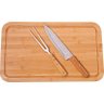 Conjunto Para Churrasco com Tábua Retangular Bamboo - 1