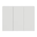 Ver imagem 6 de Gabinete Banheiro 3 Portas Suspenso 90cm Multimóveis V5029 Branco