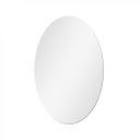 Ver imagem 1 de Espelho Multiuso Lapidado Pendurador Led Branco 60x40cm Oval