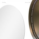 Ver imagem 2 de Espelho Multiuso Lapidado Pendurador Led Branco 60x40cm Oval