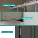 Ver imagem 2 de Guarda-roupa Casal 3 Portas Doha Carraro Ripado