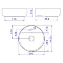 Ver imagem 5 de Cuba de Apoio Deca 40x40 L.12040.m.17 Redonda com Mesa Branca