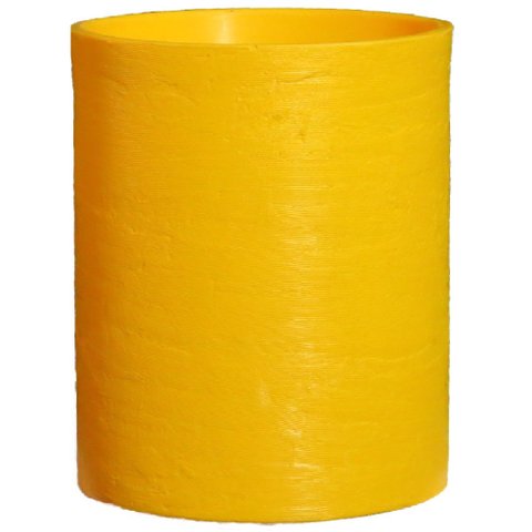 Vaso para plantas Grid Coluna 45x40 - AMARELO GIRASSOL 007