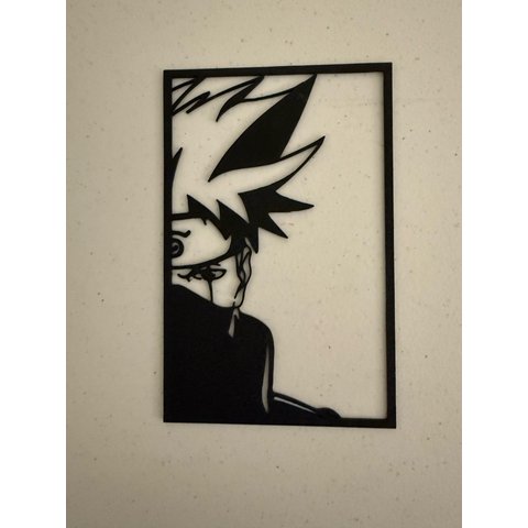 Decoração de Parede Kakashi Hatake Naruto