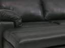 Ver imagem 2 de Sofá de Couro Asti 3 Lugares com Chaise Esquerda Green Bicolor - Mempra Design