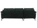 Ver imagem 5 de Sofá de Couro Asti 3 Lugares com Chaise Esquerda Green Bicolor - Mempra Design