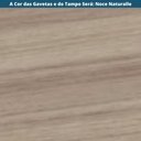 Ver imagem 3 de Gaveteiro Volante 4 Gavetas Pandin com Chaves Tampo e Frente Gavetas Mdp Noce Estrutura Aço Branco