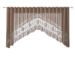 Cortina Renda Bando Cascata 3M X 1M Alt Desert Bule Lisa - 3