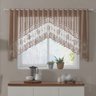 Cortina Renda Bando Cascata 3M X 1M Alt Desert Bule Lisa - 1