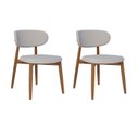 Ver imagem 1 de Conjunto 2 Cadeiras para Sala de Jantar Mariana